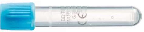 Bd Tube De Citrate Vacutainer Capacit Ml Mat Riel Pet