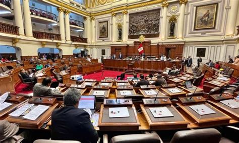 Congreso Pleno Debatir Y Votar Ma Ana Mociones De Censura Contra