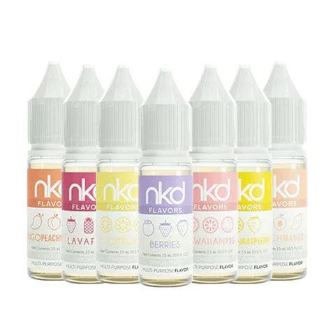 NKD Flavors 15ml DIY Concentrate Hawaiian POG Ice Element Vape