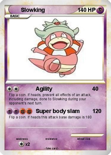 Pokémon Slowking 30 30 - Agility - My Pokemon Card