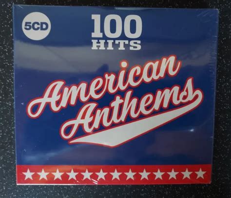 100 Hits American Anthems By Various Artists 5 Cds 2019 Brand New