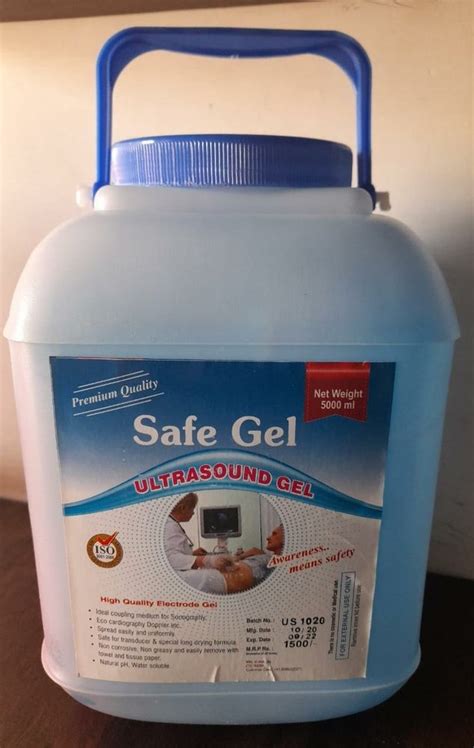 Ultrasound Gel Jar 5 LTR At Rs 325 Jar Ultrasound Gel In Ajmer ID