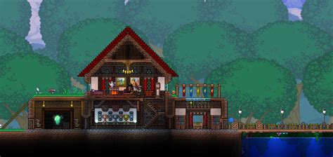 Npc Themed Houses Screenshots Terraria Maps Curseforge