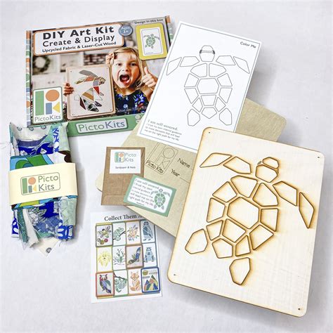 Shop — Picto Kits Diy Fabric And Wood Art Kid Friendly Partner