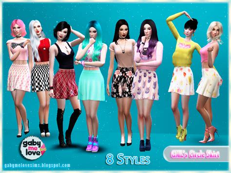 Install Gmls Circle Skirt The Sims 4 Mods Curseforge