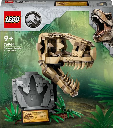 Lego Jurassic World Les Fossiles De Dinosaures Le Cr Ne Du T