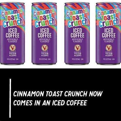 Cinnamon Toast Crunch Iced Coffee Is Now A Thing So, Now You Can Drink
