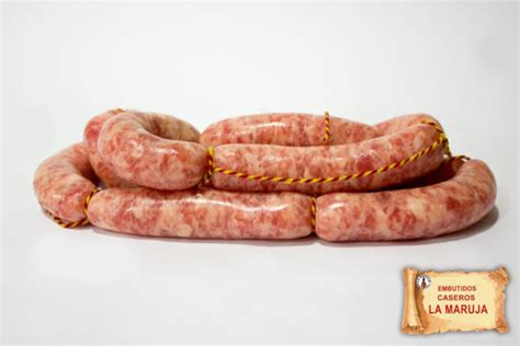 Longaniza Blanca Fresca Primera Embutidos Caseros La Maruja Cieza