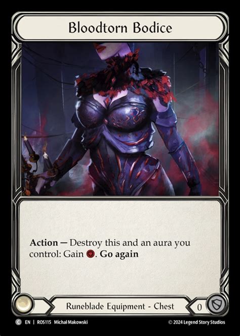 Every Card Revealed From Flesh And Blood Rosetta Star City Games