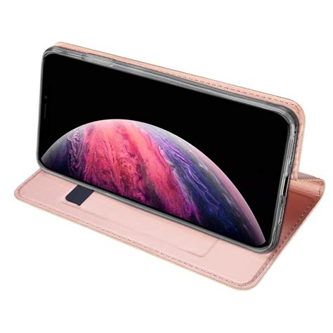 DUX DUCIS Skin Pro Book Apple iPhone 11 Pro Max Ροζ Χρυσό iPhone 11