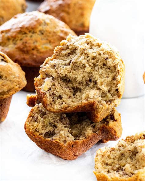 Banana Nut Muffins - Craving Home Cooked