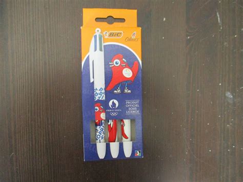 Pack Stylo Bic Couleurs Paris Jeux Grelly France