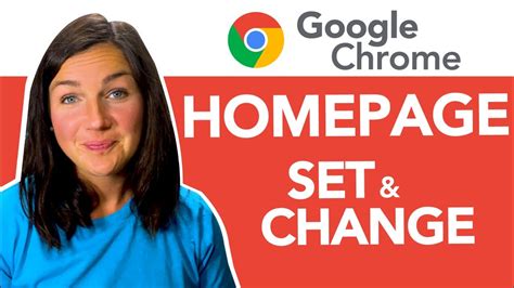 Google Chrome How To Set Or Change Your Homepage In Google Chrome Web