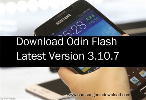 How To Flash With Odin 3 07 Marketsasl