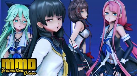 こんな腰の動きで目の前で踊られたら・・・【mmd艦これ】磯風with白露型で Good Luck 【江風 山風 時雨】新作最新youtube