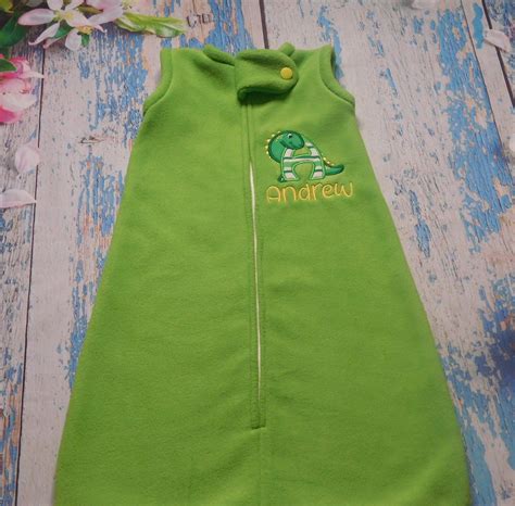 Personalized Fleece Baby Sleeping Bag Baby Sleep Sack Preemie Etsy