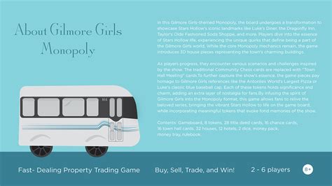 Gilmore Girls Monopoly Board Game On Behance