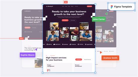 Startuper X Startup Figma Template Free Figma Resource Figma Elements