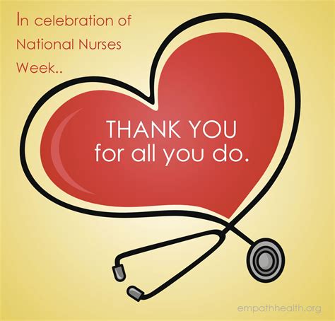 This Week We Celebrate National Nurses Week From Their Skillful Care