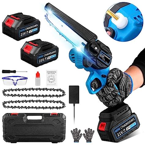 Snapklik Hocamel Mini Chainsaw Cordless Inch Electric Power