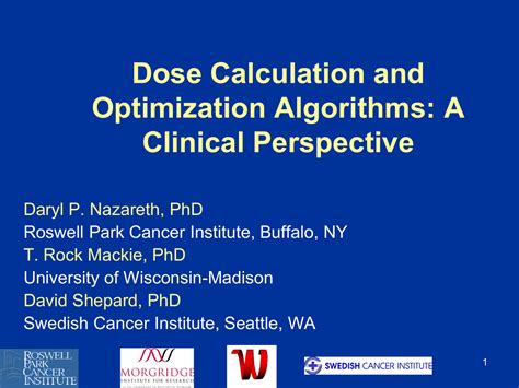 Dose Calculation And Optimization Algorithms A Clinical Perspective