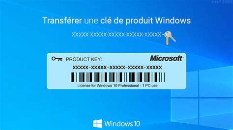 Transférer une clé de produit Windows d un PC à un autre