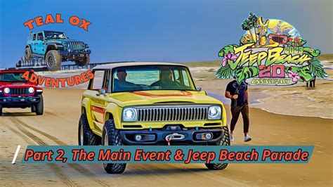 Jeep Beach 2023 Part 2 The Main Event Bikini Pearl Jeeps And The Jeep Beach Parade Youtube