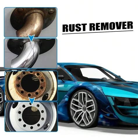 100ml Rust Inhibitor Car Rust Removal Spray Auto Rim Dust Cleaner Car