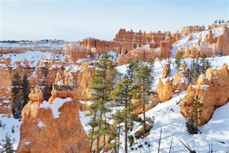 Queens Garden Trail from Sunrise Point in winter PHOTOS Bryce Canyon ...