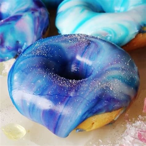 Tastemade Blue Galaxy Donuts See This Instagram Video By Tastemade