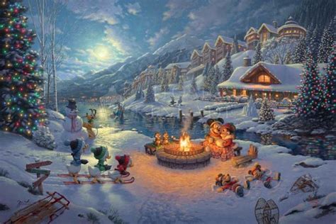 Thomas Kinkade For the Holidays: Our Favorite Disney Christmas ...