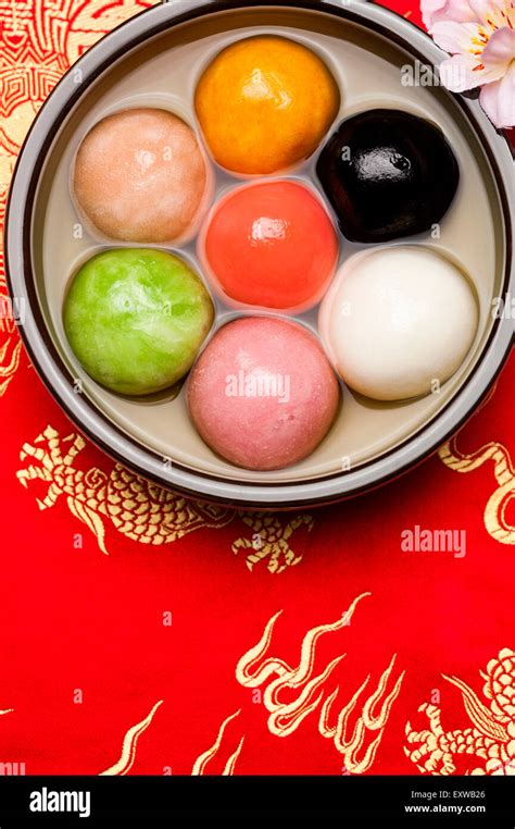 Tang Yuan, Chinese New Year Stock Photo - Alamy