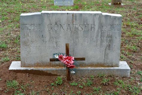 Burgess Alexander Conatser 1860 1921 Find A Grave Memorial