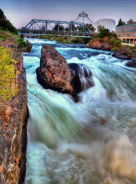 Spokane Falls | Spokane falls, Places to go, Spokane