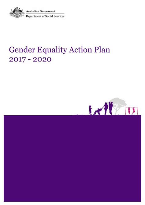 Pdf Gender Equality Action Plan Gender Equality Roadmap