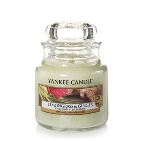 Yankee Candle Lemongrass And Ginger Small Jar 1507706e Candle Emporium