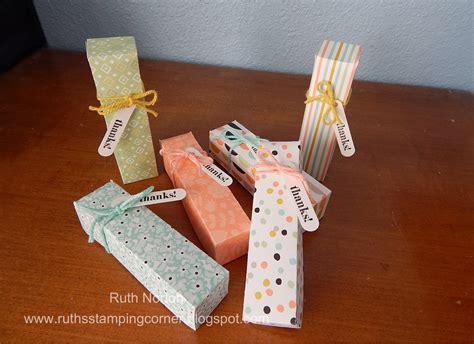 Ruth S Stamping Corner Nugget Boxes