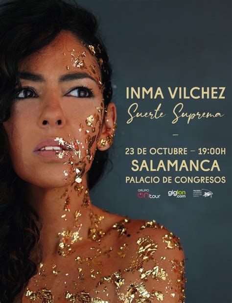 Inma Vilchez Agenda Cultural Y Eventos De Ocio En Salamanca