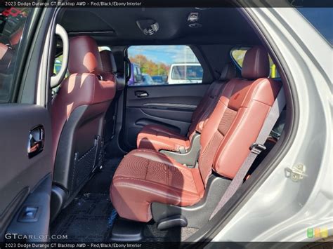 Red Black Ebony 2023 Dodge Durango Interiors GTCarLot