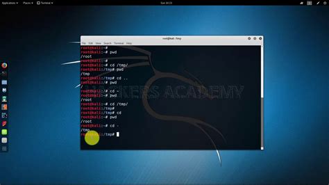 How To Navigating Directories In Kali Linux Youtube