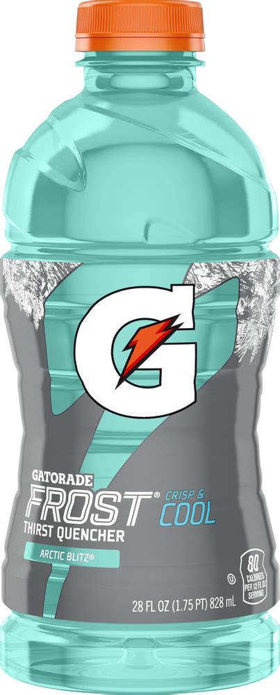 Gatorade Frost Thirst Quencher Arctic Blitz Planogram Back