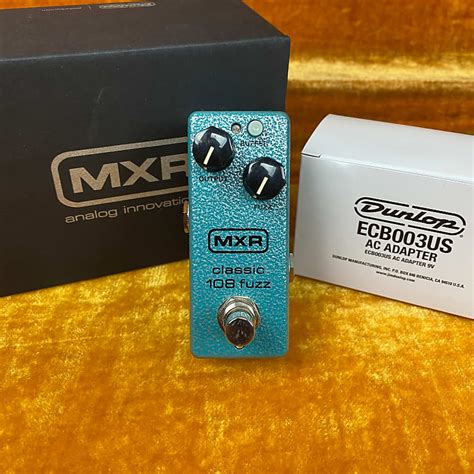 Mxr M296 Classic 108 Fuzz Mini Brand New W Original Box Reverb