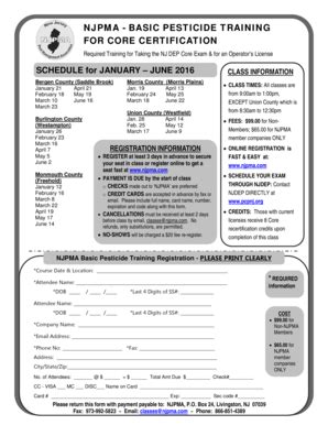 Fillable Online B B January June Schedule And Registration Bformb