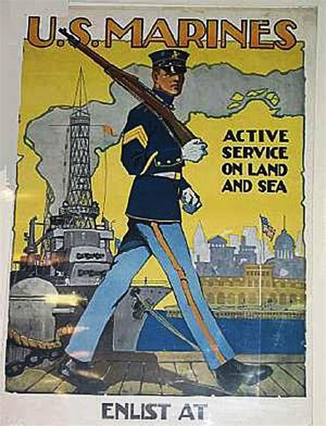 Incredible Vintage U S Marines Recruiting Posters