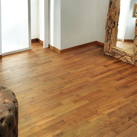 Parquet Massello Teak Naturale Elegance Opaco Sp 10 Mm NaturaFloor