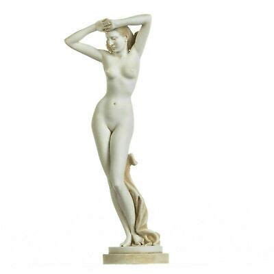 Nude Kore Nuda Sexy Dea Mitologia Greca Statua Figurina Oro