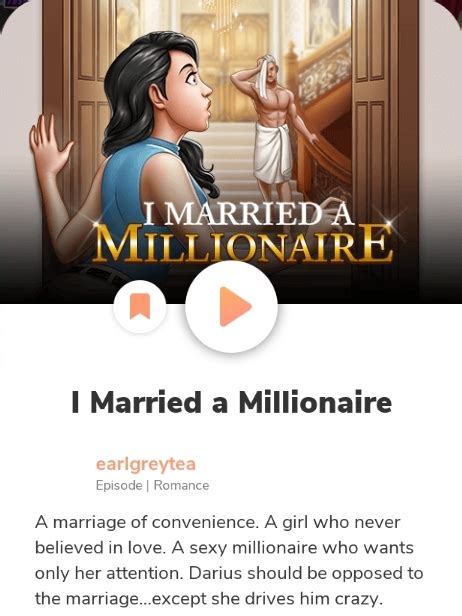 I married a millionaire by Earlgreytea | Goodreads