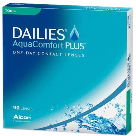 Dailies Aquacomfort Plus Toric 90pk Daily Contact Lenses Alcon