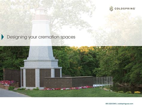 Cremation Space Design Guide - Coldspring