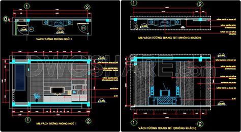 Detailed Architectural Cad Drawings Of Vertical Facade Wall